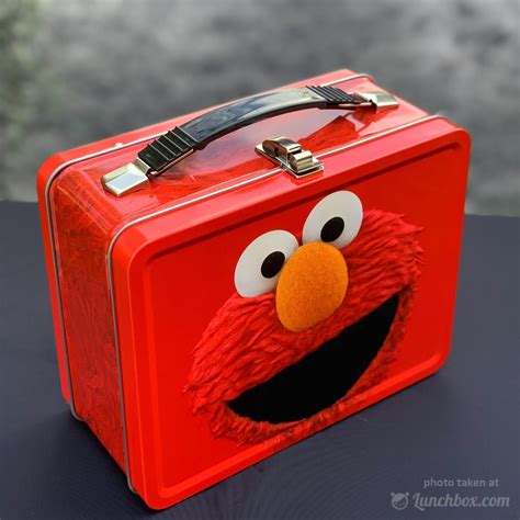 elmo metal lunch box|Elmo Lunch Box – Lunchbox.com.